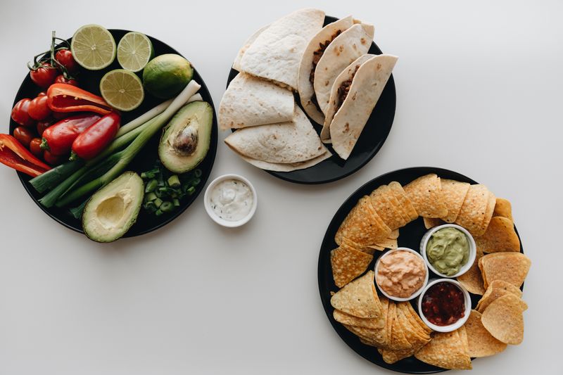 Chuys queso blanco cheese dip with tortilla chips